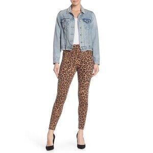 Love, Fire women's Leopard Print Skinny Leggings Size L